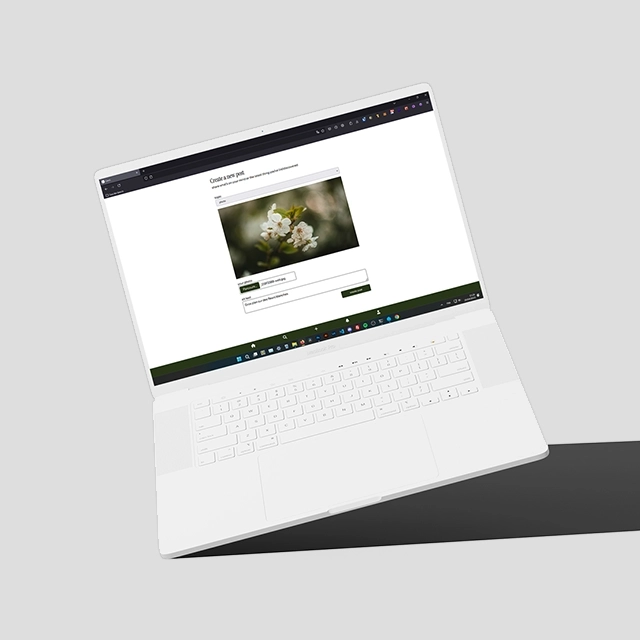 screenshots de la web app Cercl